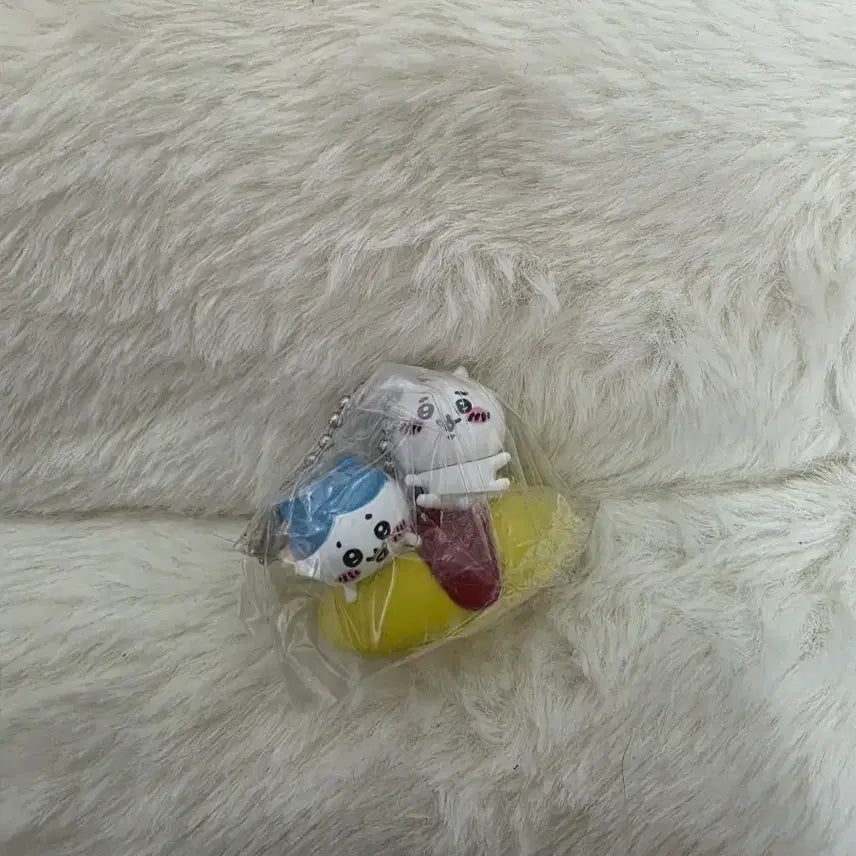 [BUNJANG] Chimutan Monzakuri Tabemono Omurice Keyring / 먼작귀 타베모노 키링 오므라이스 키링 양도