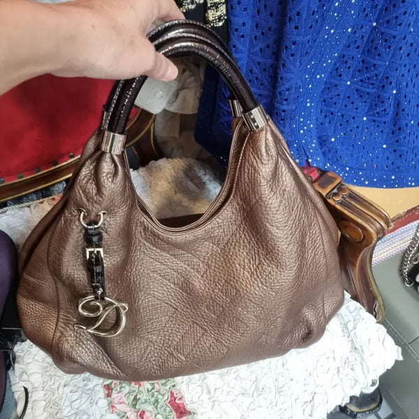 [BUNJANG] Daks Leather Shoulder Bag / 닥스숄더백