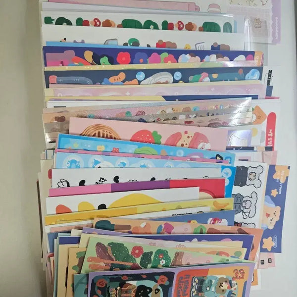 [BUNJANG] Vintage Sticker Bundle (5000 KRW for 12 pcs) / 좀 지난 스티커들 처분 장당 416원