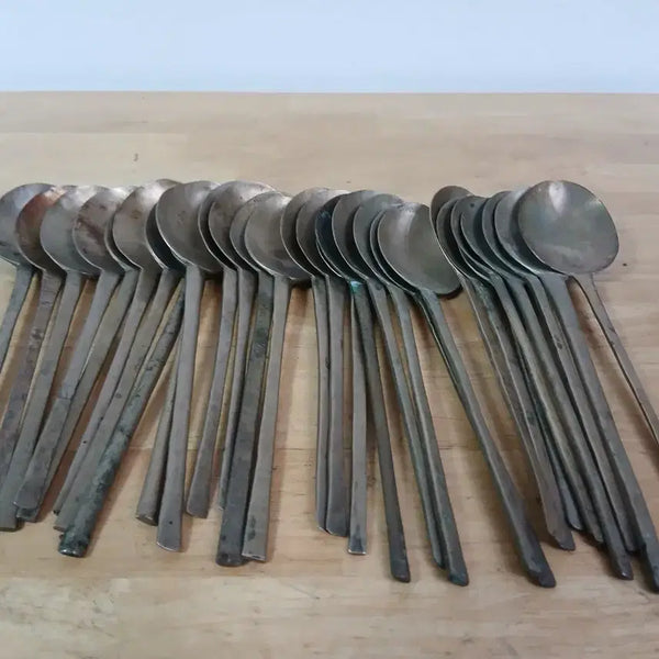 [BUNJANG] Brass Spoon Set (30 pcs) / 놋 숟가락