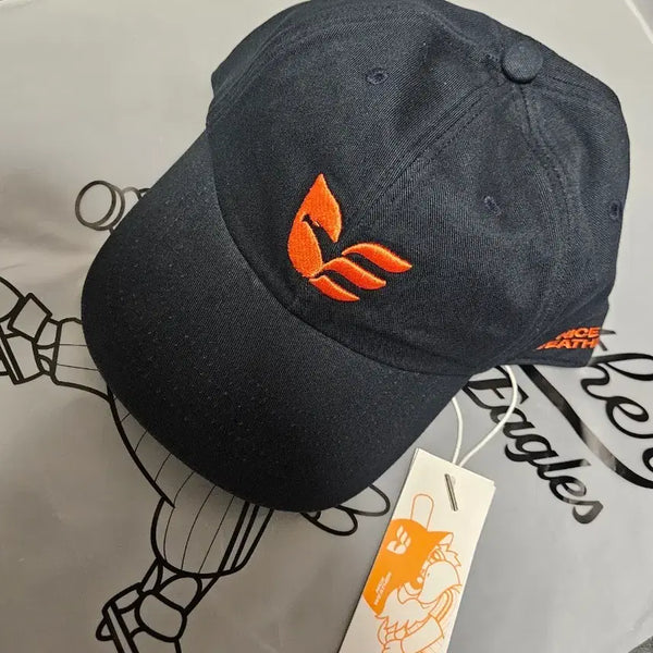 [BUNJANG] Hanwha Eagles x Nice Weather 6 Panel Cap (Dark Navy) / [새제품] 한화 이글스 x 나이스웨더 6 패널 캡 (다크네이비)