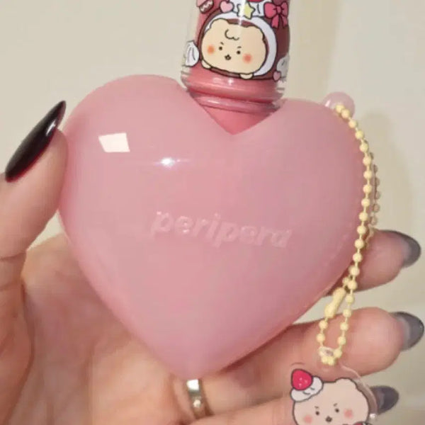 [BUNJANG] Peripera Heart Lip Case Keyring / 페리페라 립 케이스 키링