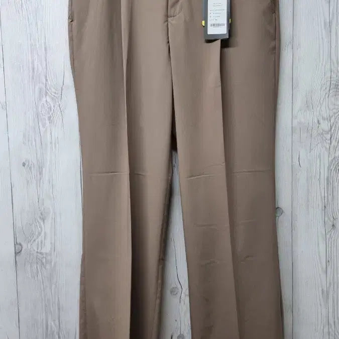 [BUNJANG] Musinsa Standard Cool Wide Hidden Banding Slacks Dusty Beige / [택 달린 새상품] 무신사스탠다드 쿨 와이드 히든밴딩 슬랙스 더스티베이지