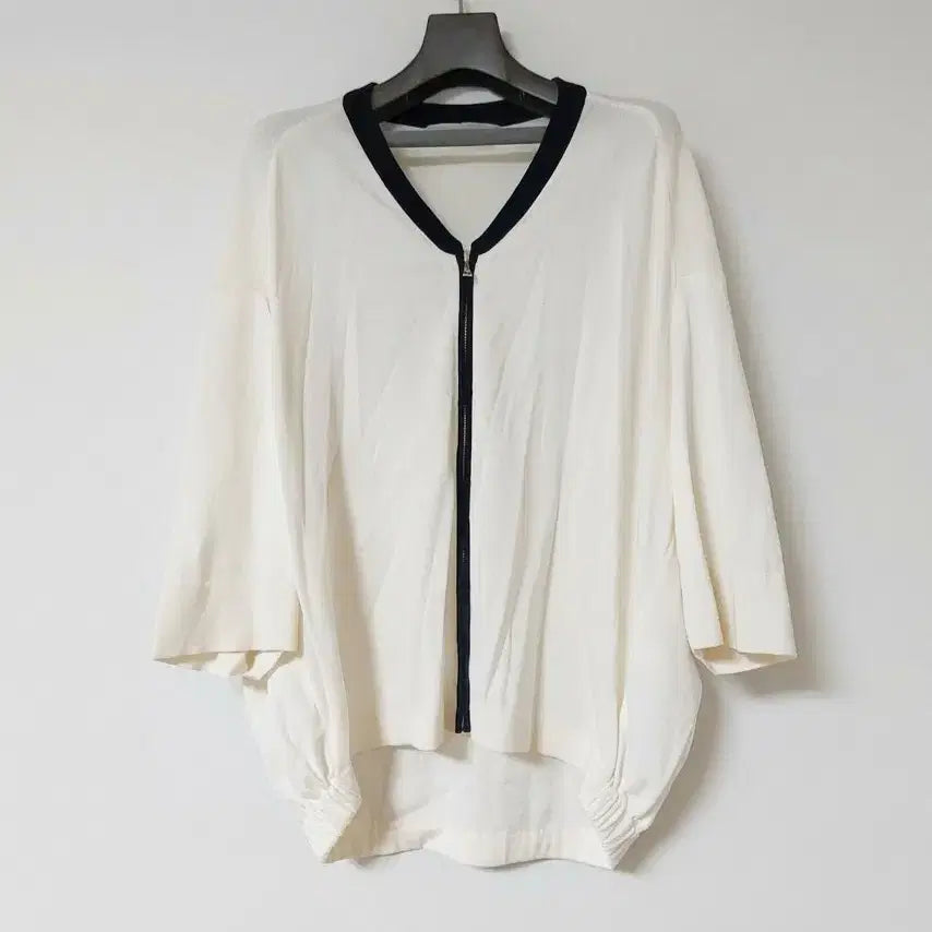 [BUNJANG] LEBEIGE Summer Zip-Up Cardigan Jumper / 르베이지 여름용 집업 가디건 점퍼 LEBEIGE