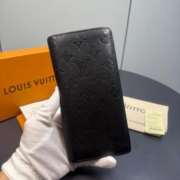 [BUNJANG] Louis Vuitton Brazza Wallet Monogram Shadow NFC / [OS,영수증 구성,NFC모델] 루이비통 브라짜 월렛 모노그램 섀도우