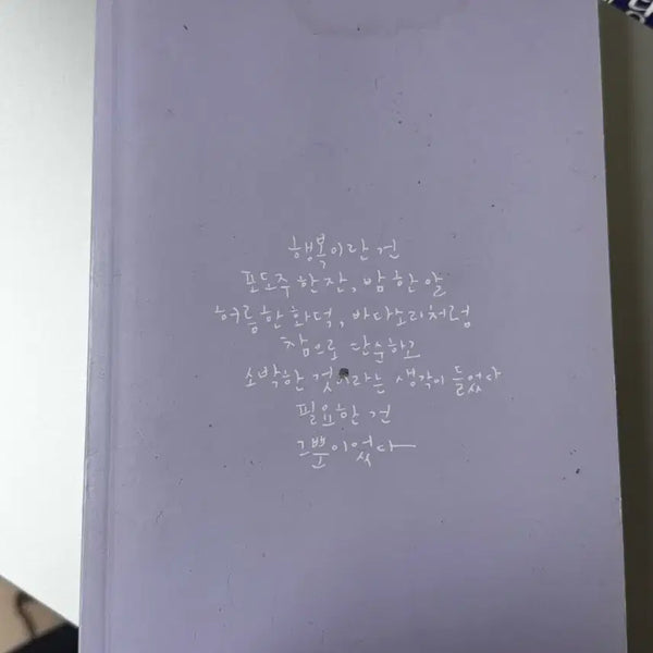 [BUNJANG] Handwritten Calligraphy Book with Emotional Quotes / 손글씨 나혼자 조금씩 캘리그라피책