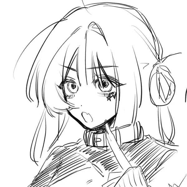 [BUNJANG] Quick Sketch Bust Commission / (빠른마감) 간단낙서두상 커미션
