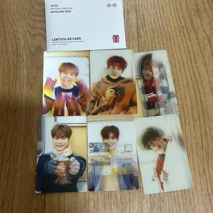 [BUNJANG] ASTRO 2nd Official Goods Lenticular Photocard Bundle Set / 아스트로 2기 공식 굿즈 포카 일괄