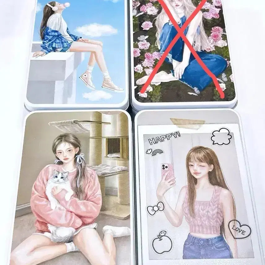 [BUNJANG] Onning Tin Case 3 Types + Songvely Tin Case 1 Type / 온닝이 틴케이스 3종+송블리 틴케이스 1종