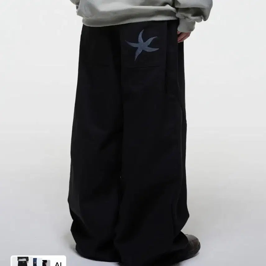 [BUNJANG] The Coldest Moment (TCM) Starfish Chino Pants Black S / 더콜디스트모먼트 TCM starfish 치노팬츠 블랙 s