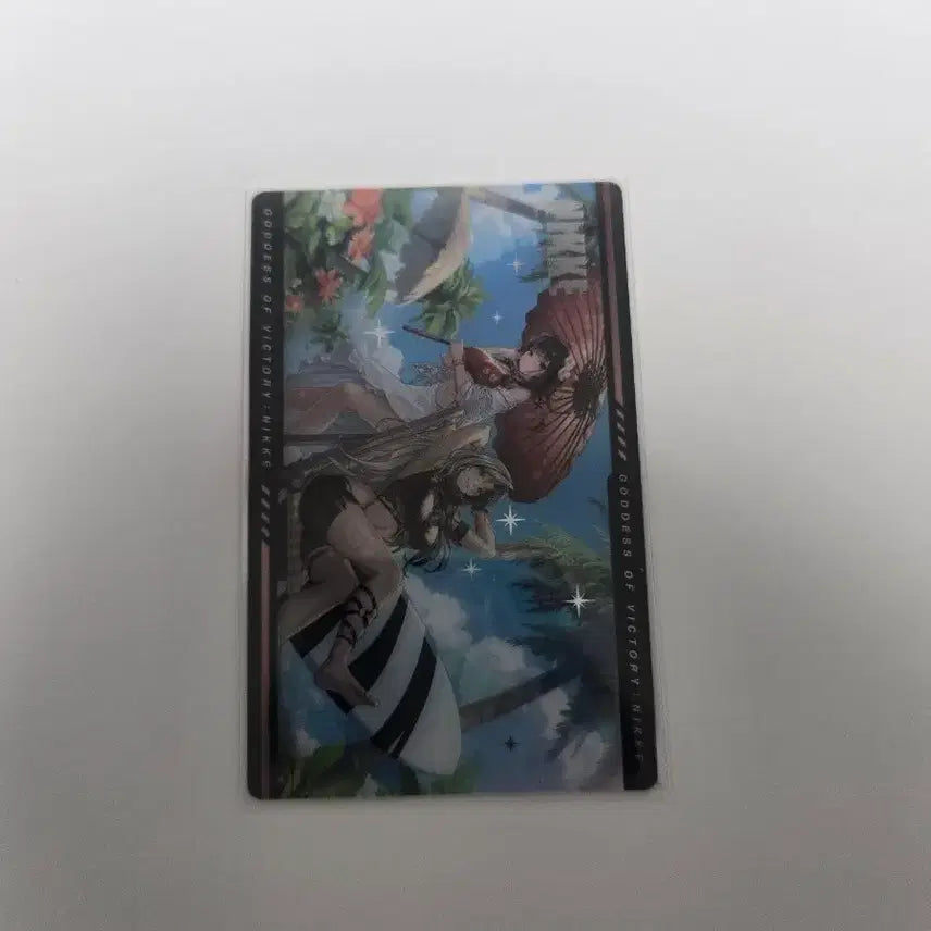 [BUNJANG] Niki Defense Battle Summer Illustration Metal Card / 니케 방어전 특전 여름 일러스트 메탈 카드