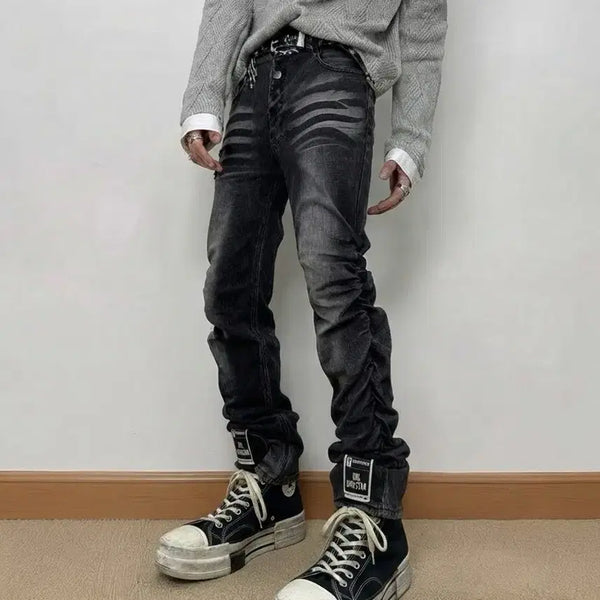[BUNJANG] Rick Owens DRKSHDW x Converse DBL DRKSTAR High Top Sneakers / 릭 오웬스 DRKSHDW x 컨버스  DBL DRKSTAR 하이탑