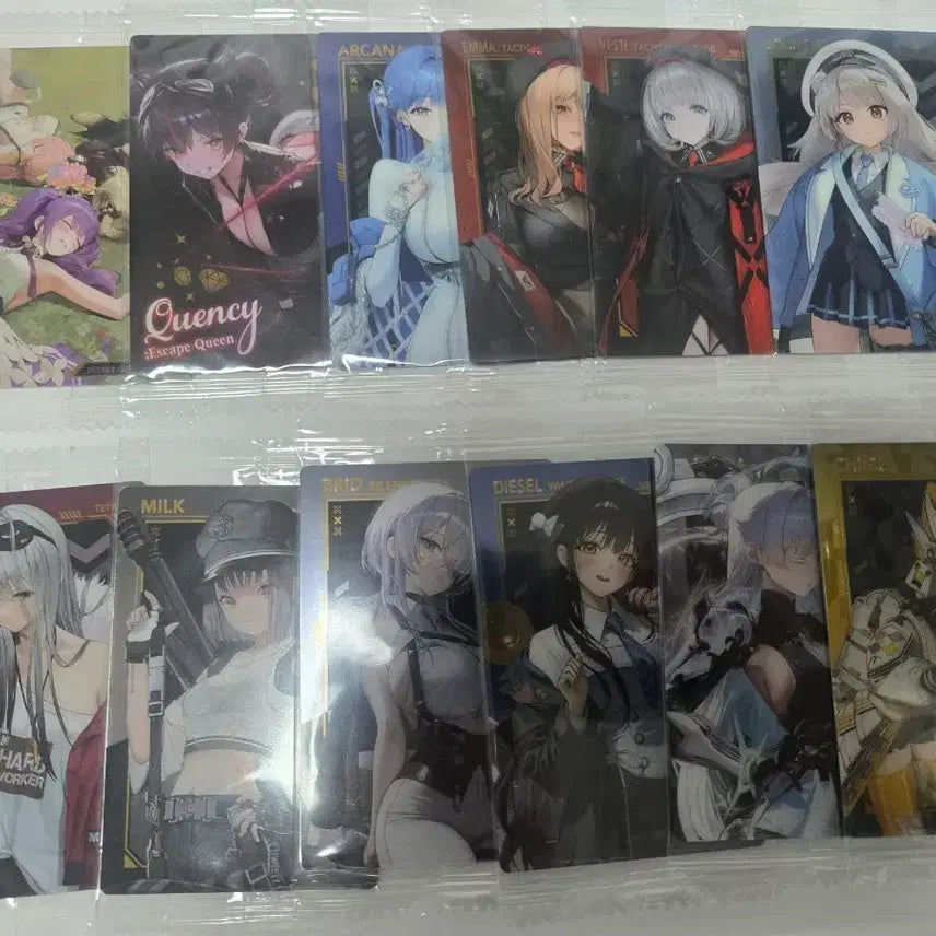 [BUNJANG] Nikke Wafer Card Series 5 Full Set (12 types) / 니케 웨하스 카드 5탄 12종 일괄