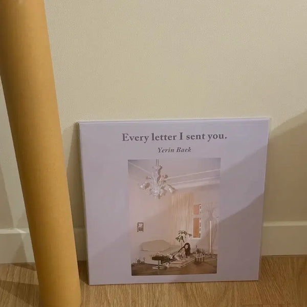 [BUNJANG] Yerin Baek Transparent LP (every letter i sent you) / 백예린 투명 lp (every letter i sent you)