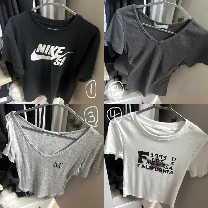 [BUNJANG] Nike SB Summer T-Shirt Bundle / 나이키 sb 반팔티 에이블리 무센트 여름 (제시 받음)