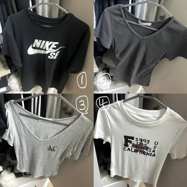 [BUNJANG] Nike SB Summer T-Shirt Bundle / 나이키 sb 반팔티 에이블리 무센트 여름 (제시 받음)