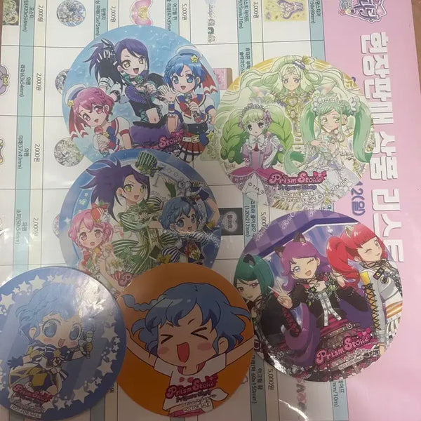 [BUNJANG] Prism Stone Shop Official PriPara Sticker Bundle Set & Dreampari Ticket Holder / 프리즘스톤샵 공식 스티커 프리파라 위드 단프리 일괄+드레파 티켓 홀더