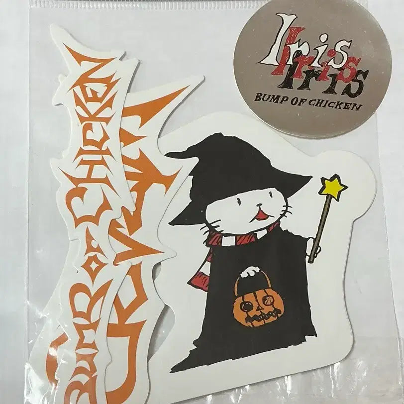 [BUNJANG] BUMP OF CHICKEN Nicole Halloween Sticker / 범프오브치킨 니콜 할로윈 스티커