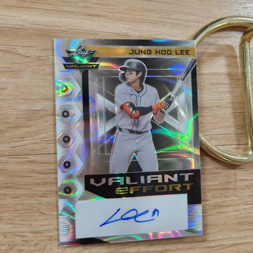[BUNJANG] 2023 Leaf Limited San Francisco Lee Jung Hoo Autographed Baseball Card / 23리프 5한정 샌프란시스코 이정후 싸인오토 야구카드