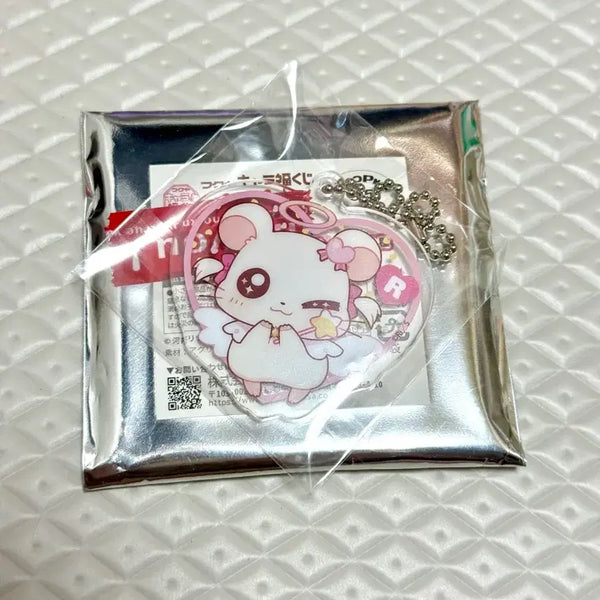 [BUNJANG] Hamtaro Ribbon Acrylic Keyring / 방가방가햄토리 쿠지 F상 리본 아크릴키링