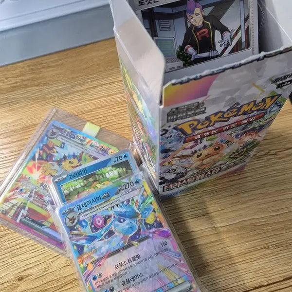 [BUNJANG] Pokemon Card Tera Crystal Festa Box with Rare Cards / 포켓몬카드 테라스탈페스타 레어카드 포함