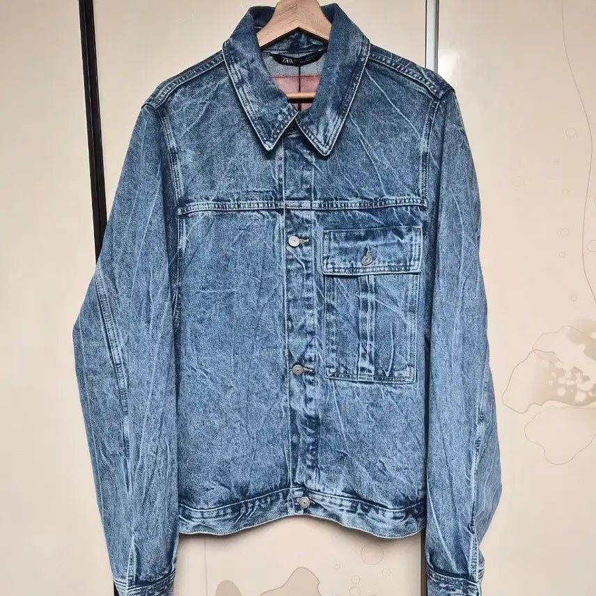 [BUNJANG] Zara Denim Jacket L / (새상품)자라 데님 자켓 L