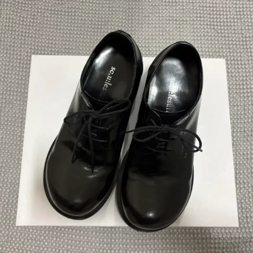 [BUNJANG] SoU Le Ssure Mirage Black Shoes Size 250 / 쏘유레슈어 미라지 블랙 250