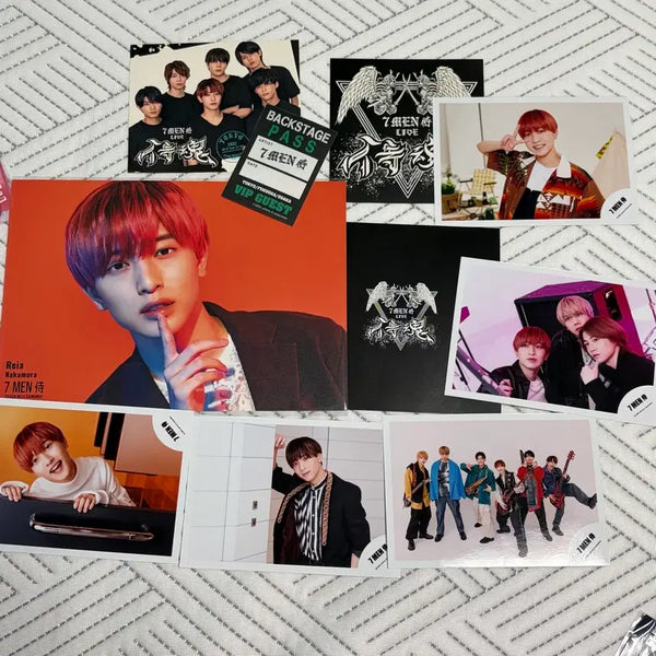 [BUNJANG] Johnny's Jr. 7 MEN Samurai Photo Set / (구) 쟈니스 주니어 세븐맨 사무라이 굿즈