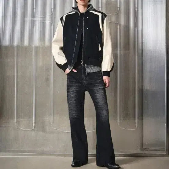 [BUNJANG] Elwood Circuit Racer Jacket Size 46 / 엘무드 써킷 레이서 자켓 46사이즈