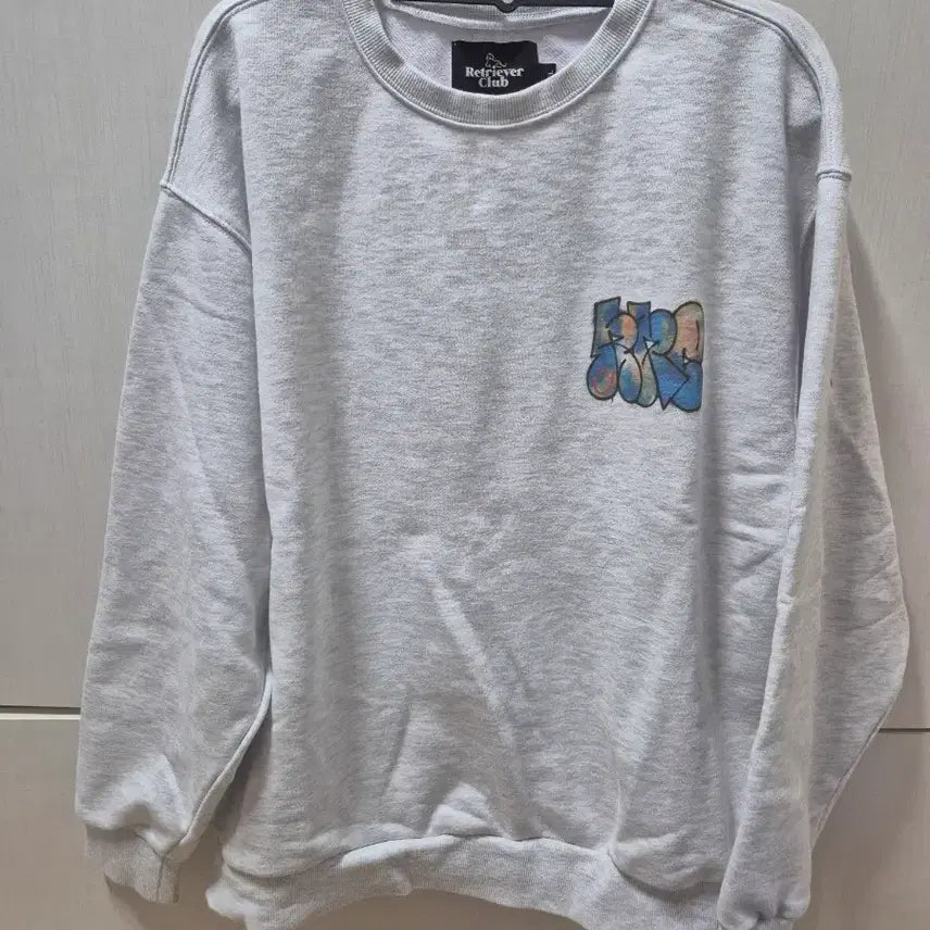 [BUNJANG] Retriever Club Sweatshirt Light Grey L / 리트리버클럽 맨투맨 라이트 그레이 L