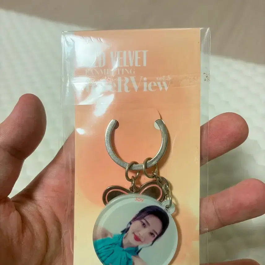 [BUNJANG] Red Velvet 5th Anniversary Fan Meeting Joy Keyring & Carrier Sticker Bundle Set / 레드벨벳 5주년 팬미팅 조이 키링+ 캐리어 스티커 양도합니다