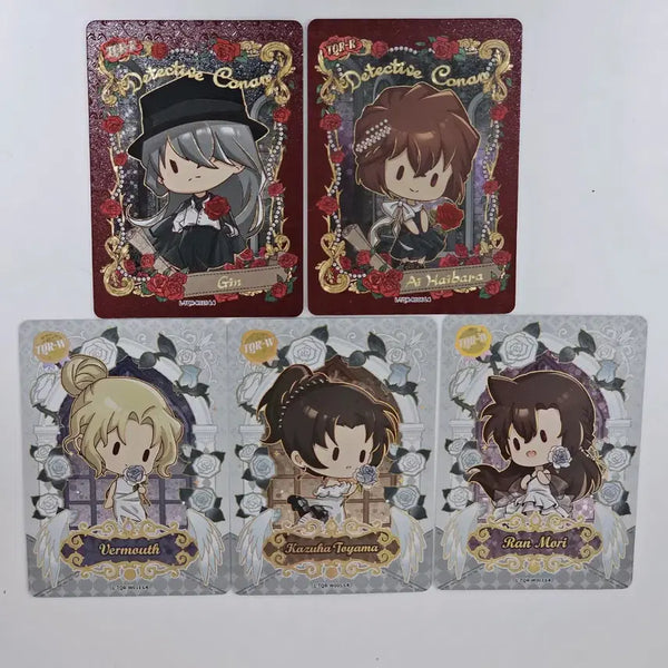 [BUNJANG] Kayou TQR Card Bundle Set Kazuha Ran Vermouth Haibara Shinichi / 일괄 중국 kayou 카유 TQR 카드 진 하이바라 베르무트 카즈하 란