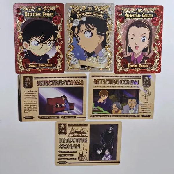 [BUNJANG] Detective Conan Kayou SSR OR AR Card Bundle Set (Conan, Ran) / 일괄 코난 카유 중국 kayou SSR OR AR 카드 코난 란 보라