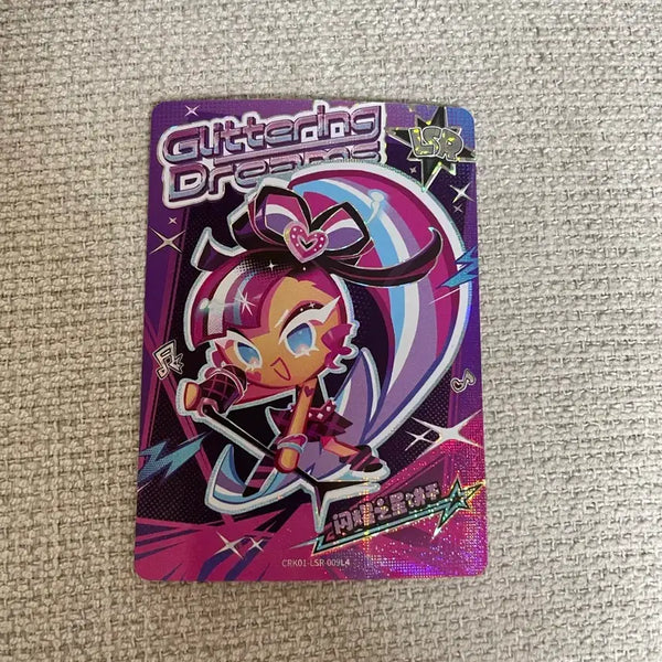 [BUNJANG] Cookie Run Kingdom China Server Shining Glitter Cookie LSR Photocard / 쿠키런 킹덤 중국서버 샤이닝 글리터 LSR포토카드  반택포