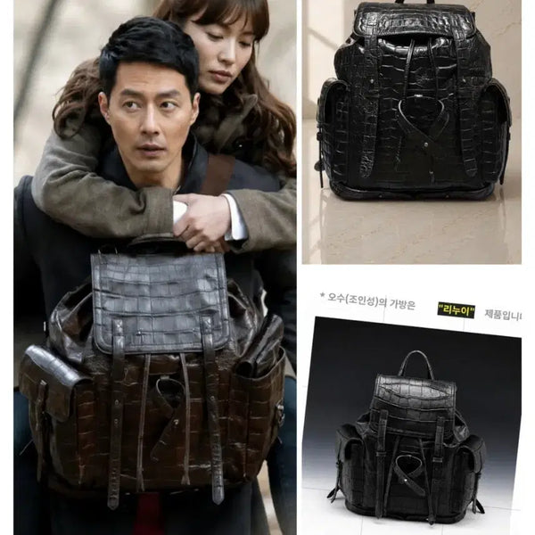 [BUNJANG] RHEE LEOWIE Bono Premium Black Backpack / (정품) 리누이 Bono Premium Black 백팩 (블랙)