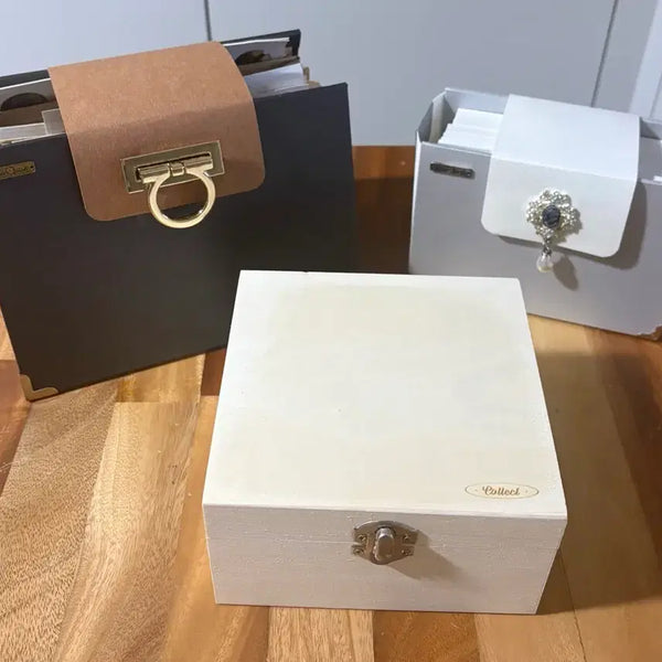 [BUNJANG] Emotional Deco Sticker Storage Box Bundle / 감성다꾸템 보관함 처분