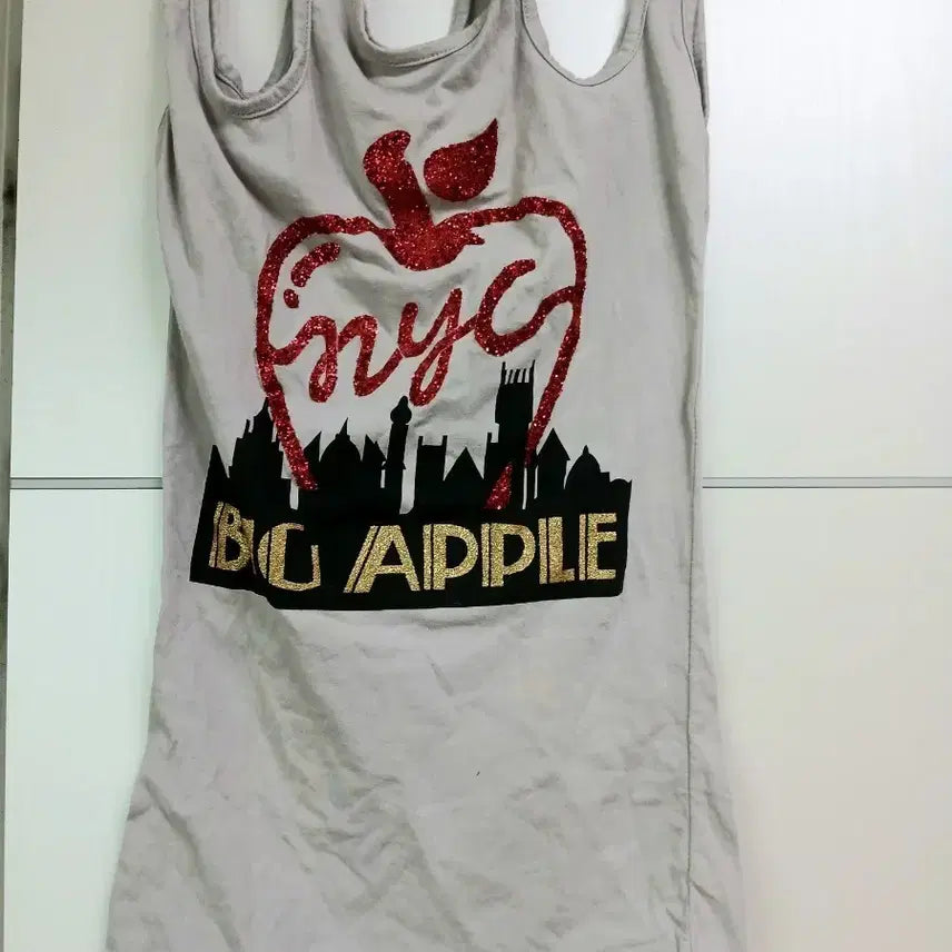 [BUNJANG] Big Apple NYC Graphic T-Shirt / 빅애플 NYC 반팔티