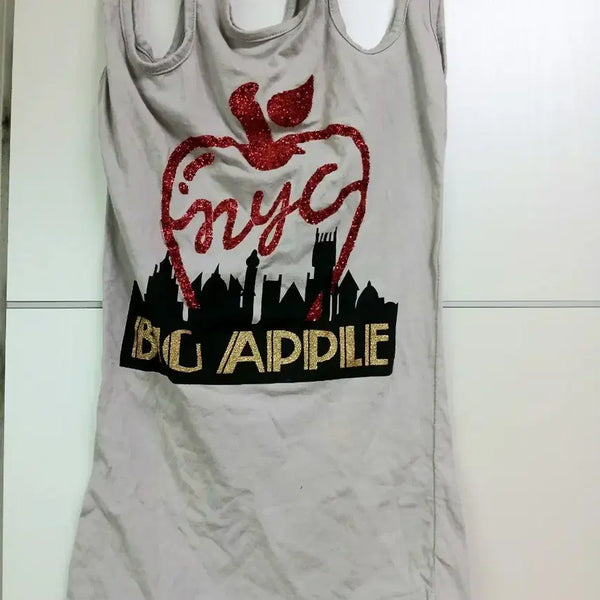 [BUNJANG] Big Apple NYC Graphic T-Shirt / 빅애플 NYC 반팔티