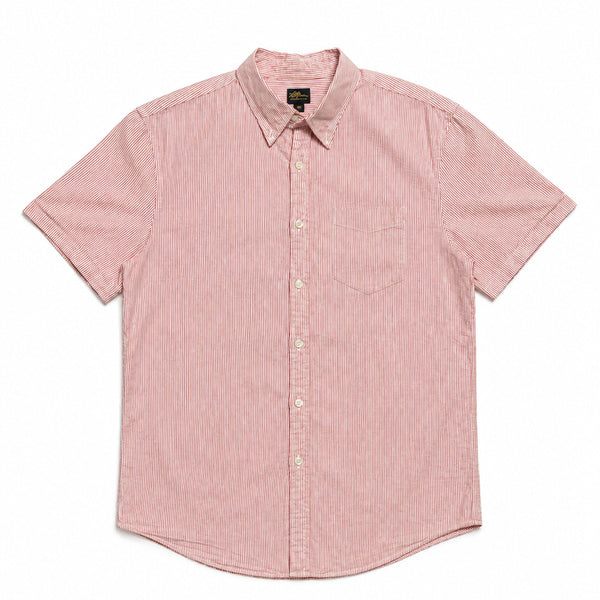 [BUNJANG] L.L.Bean Seersucker Short Sleeve Shirt / USA 00s 미국 빈티지 Y2K 아메카지 엘엘빈 시어서커 반팔 셔츠 M