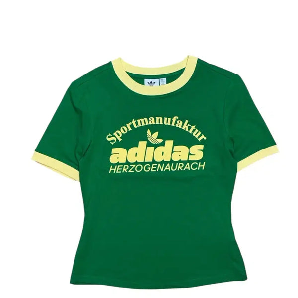 [BUNJANG] Adidas Retro Ringer T-Shirt Skinny Fit / 아디다스 레트로 링거 티셔츠 딱붙 스키니핏