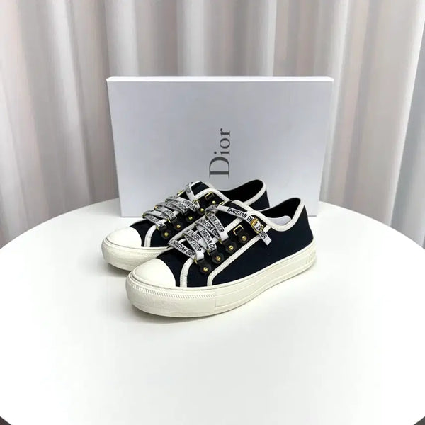[BUNJANG] Dior Walk 'n' Dior Sneakers Black / [37.5] 디올 워크앤디올 스니커즈 블랙