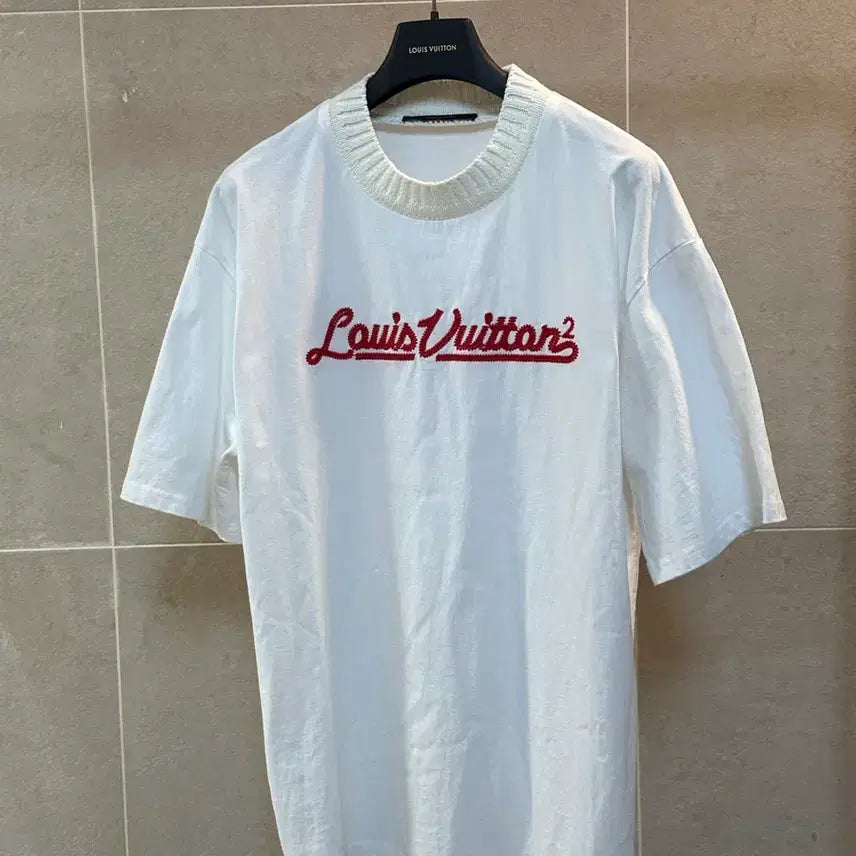 [BUNJANG] Louis Vuitton x Nigo Mock Neck T-Shirt / 루이비통X니고 콜라보 모크넥 티셔츠