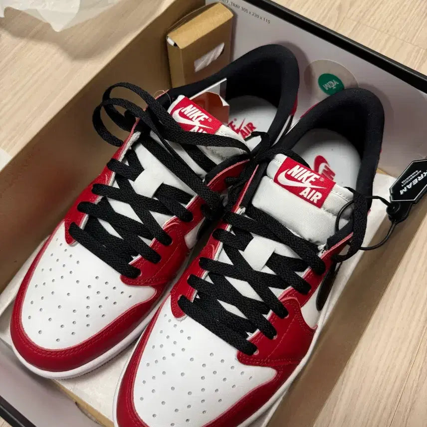 [BUNJANG] Nike Air Jordan 1 Retro Low OG Chicago Size 280 / 나이키 에어 조던 1 레트로 로우 OG 시카고 280