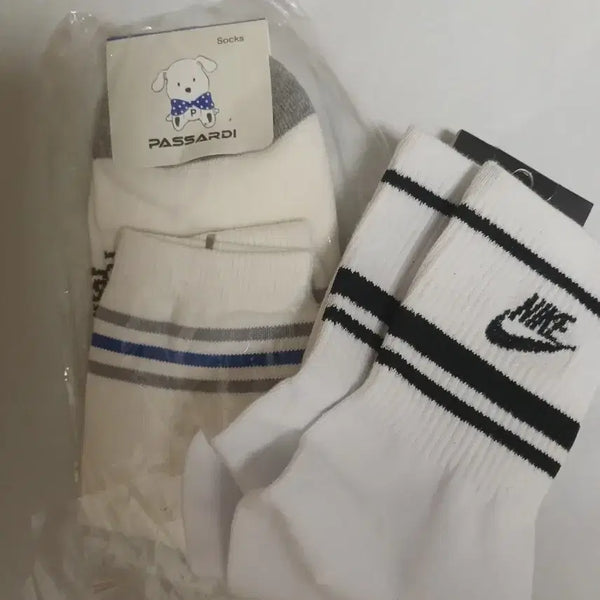 [BUNJANG] Bundle Set Socks (2 Pairs) / 양말일괄(반택만)