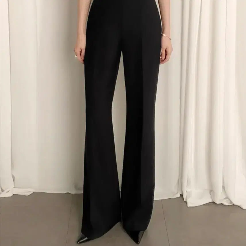 [BUNJANG] Sasaek Lucerne Wide Flare Trousers Slacks (Medium Length/M) / 사색 루체른 와이드 플레어 트라우저 슬랙스 새상품 (중간기장/M)