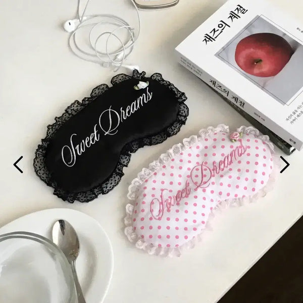 [BUNJANG] Averich House Sweet Dream Pouch Pink / 어베릭하우스 sweet dream pouch 안대 파우치 핑크 색상 판매