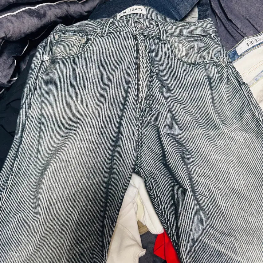 [BUNJANG] Our Legacy Third Cut Digital Dark Aurora Corduroy Pants Size 33 / 아워레가시 써드컷 디지털 다크 오로라 코듀로이 33