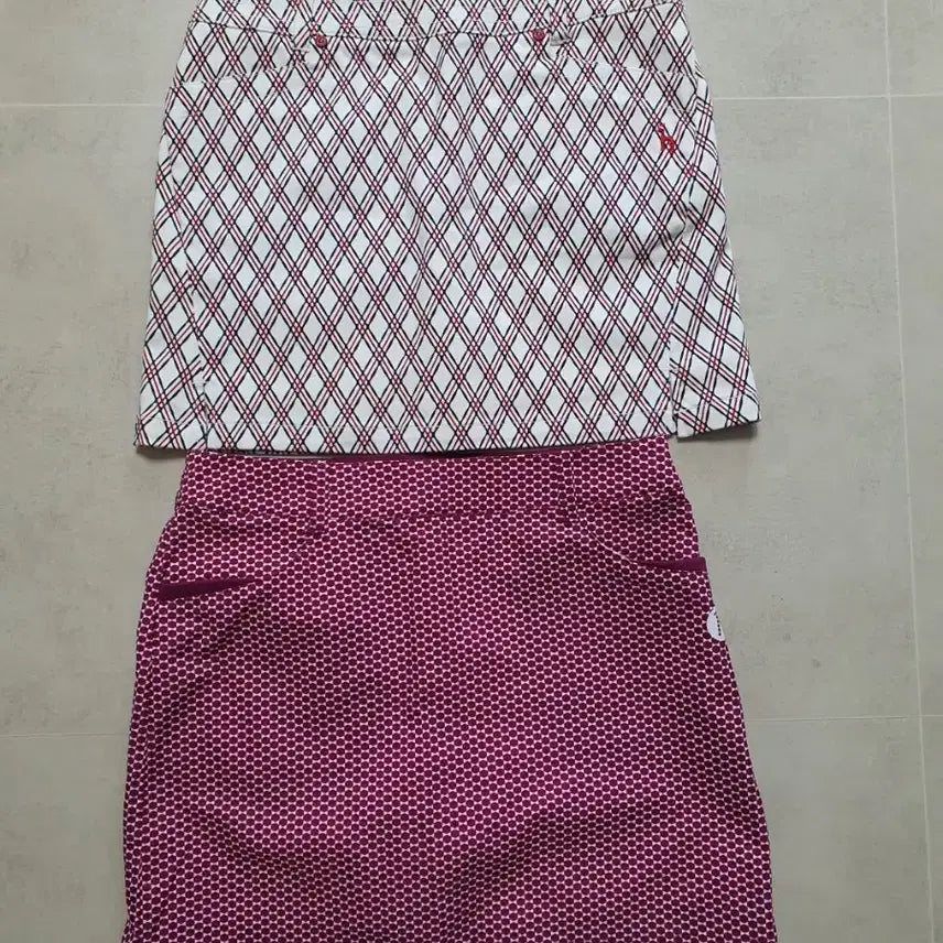 [BUNJANG] Hazzys Golfwear Culottes Skirt Set / 헤지스(26) 골프웨어 큐롯스커트(일괄)