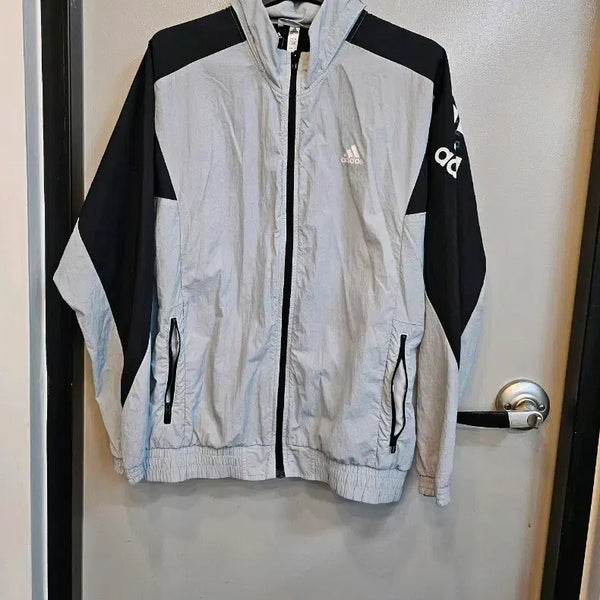 [BUNJANG] Adidas Woven Windbreaker Jumper Size 110 / 아디다스우븐 바람막이점퍼 110상태깨끗아주좋아요