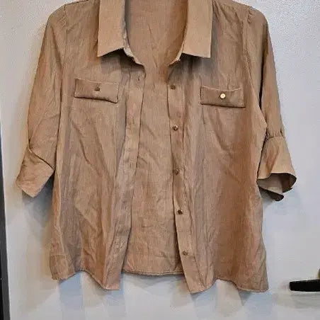 [BUNJANG] RYAN Karashirts Size 88-94-165 / RYAN(재평) 카라셔츠 88-94-165고퀄. 제평꺼입니다시원한재질